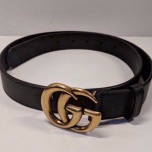 Gucci Gold Marmont Belt